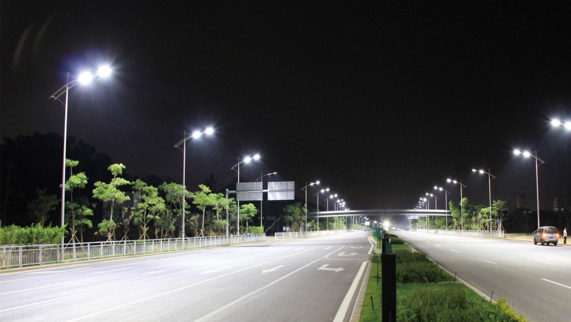 深圳光明新区路灯项目
