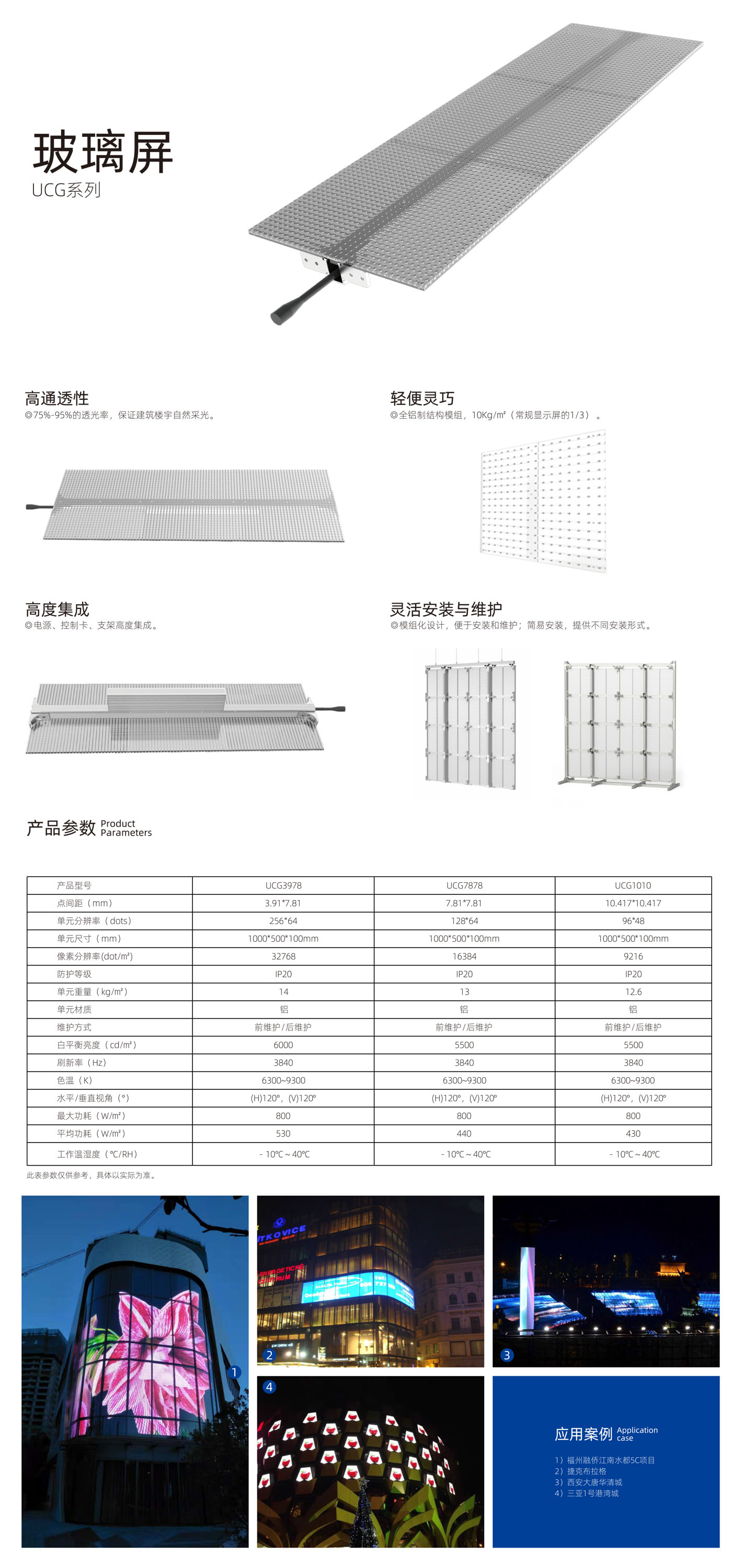 玻璃屏详情